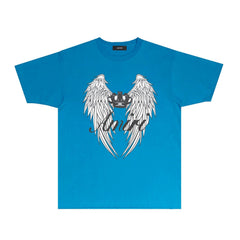 Amiri T Shirts Printed Trendy Pure Cotton