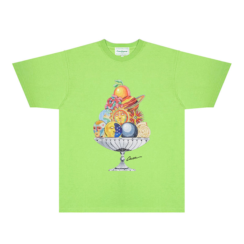 Casablanca T Shirts Street High-quality pure cotton