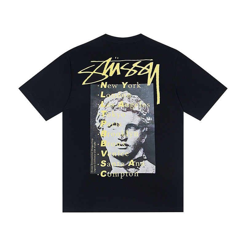 Stussy T shirts High-quality 260g pure cotton double yarn fabric