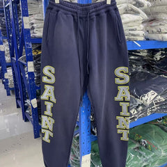Saint Michael Distressed Wash Sweatpants