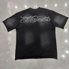 MAJESTIK T Shirts Loose fit 100% cotton