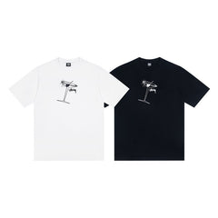 Stussy T shirts High-quality 260g pure cotton double yarn fabric