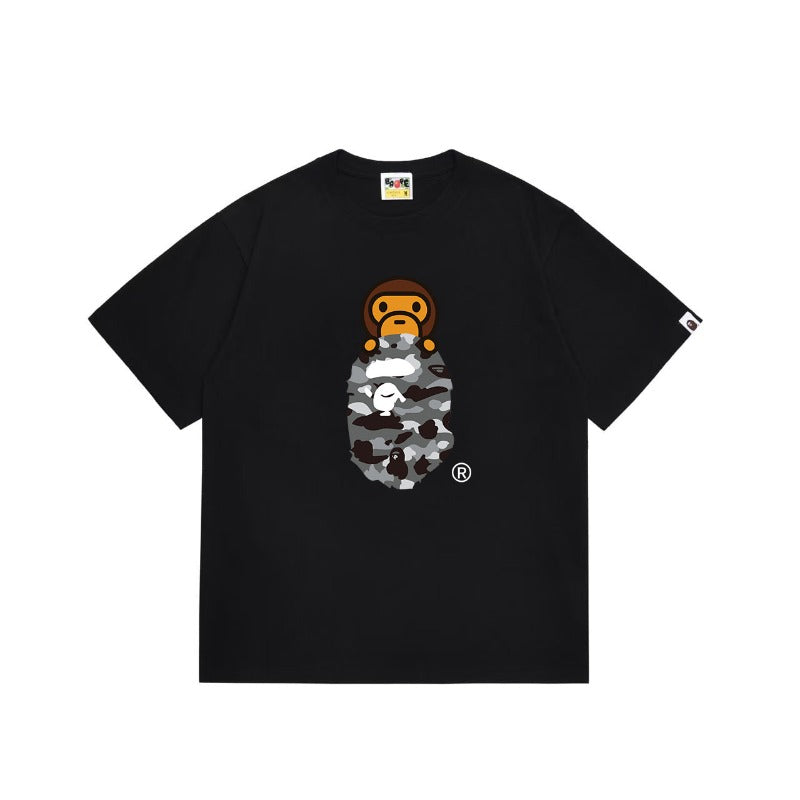 Bathing ape Bape T Shirts High-quality 100% cotton streetwear