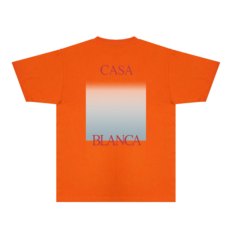 Casablanca T Shirts Street High-quality pure cotton