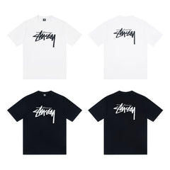 Stussy T shirts High-quality 260g pure cotton double yarn fabric