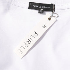 Purple T Shirts Tire Print