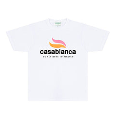 Casablanca T Shirts Street High-quality pure cotton
