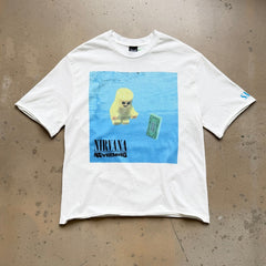 Unisex Vintage T Shirts SAINT ¡Á NIRVANA ¡Á LEGO Three-Way Collaboration Dollar Baby Limited Edition ¡ª Features heavyweight 320g fabric (matching the original specifications even after washing) and vintage single-stitch, top-and-bottom hem constructi