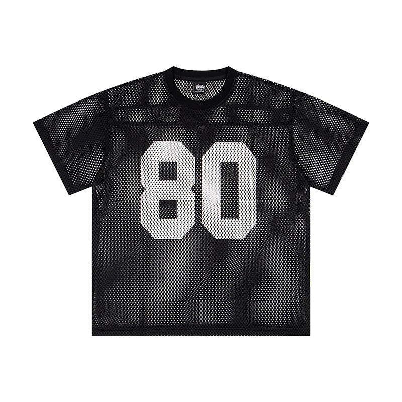 Stussy Jersey Mesh fabric t shirt