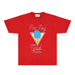 Casablanca T Shirts Street High-quality pure cotton