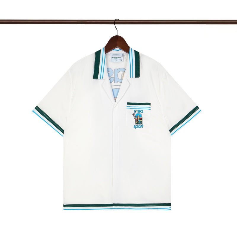 Casablanca Beach Shirt & Shorts Set Casual Summer Vacation/Travel Wear (Sold Separately)