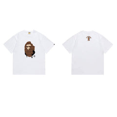 Bathing ape Bape T Shirts High-quality 100% cotton streetwear