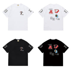 Bathing ape Bape T Shirts High-quality 100% cotton streetwear