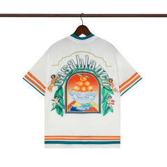 Casablanca Beach Shirt & Shorts Set Casual Summer Vacation/Travel Wear (Sold Separately)