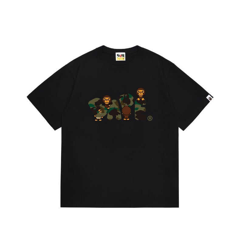 Bathing ape Bape T Shirts High-quality 100% cotton streetwear