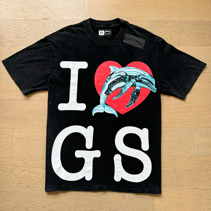 Godspeed T Shirts 260g pure cotton fabric