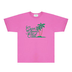 Casablanca T Shirts Street High-quality pure cotton
