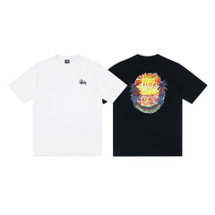 Stussy T shirts High-quality 260g pure cotton double yarn fabric