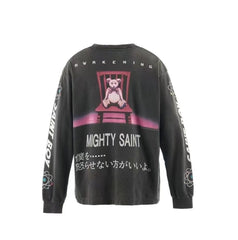 Saint Michael long sleeve shirts Premium-quality pure cotton streetwear for autumn