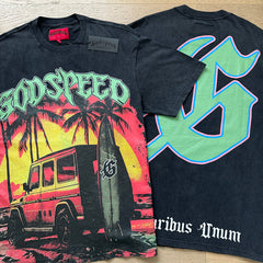 Godspeed T Shirts 260g pure cotton fabric