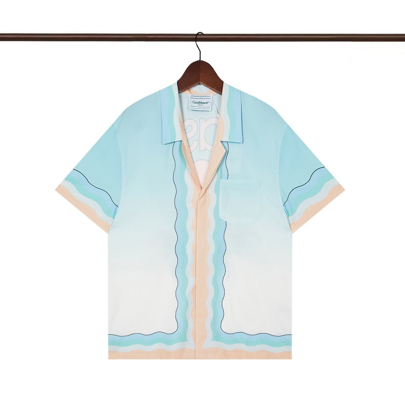 Casablanca Beach Shirt & Shorts Set Casual Summer Vacation/Travel Wear (Sold Separately)