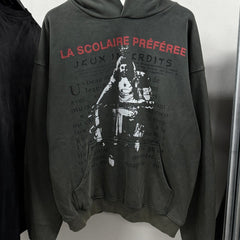 Unisex Vintage Hoodie Queen of Dreams Lifestyle ¨C Limited Edition Hoodie. Custom color-matched Midnight Green fabric, featuring Asute enzyme-milled wash processing.