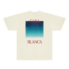 Casablanca T Shirts Street High-quality pure cotton