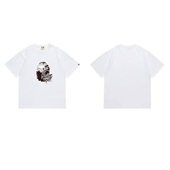 Bathing ape Bape T Shirts High-quality 100% cotton streetwear