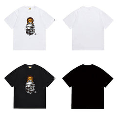 Bathing ape Bape T Shirts High-quality 100% cotton streetwear