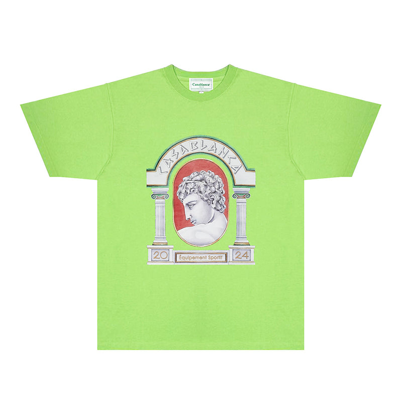 Casablanca T Shirts Street High-quality pure cotton