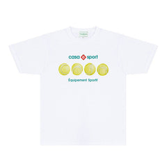 Casablanca T Shirts Street High-quality pure cotton
