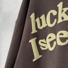 Unisex Vintage Hoodie CPFM x KIDS SEE GHOSTS Limited Edition ¨C Original brushed fabric with raised puff print.