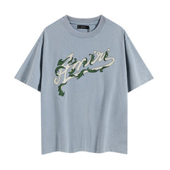 Amiri T Shirts Washed Series Entwined by vines