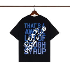 COUGH SYRUP T shirts High-quality pure cotton streetwear