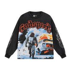 Godspeed Long Sleeved Shirt 260g pure cotton fabric