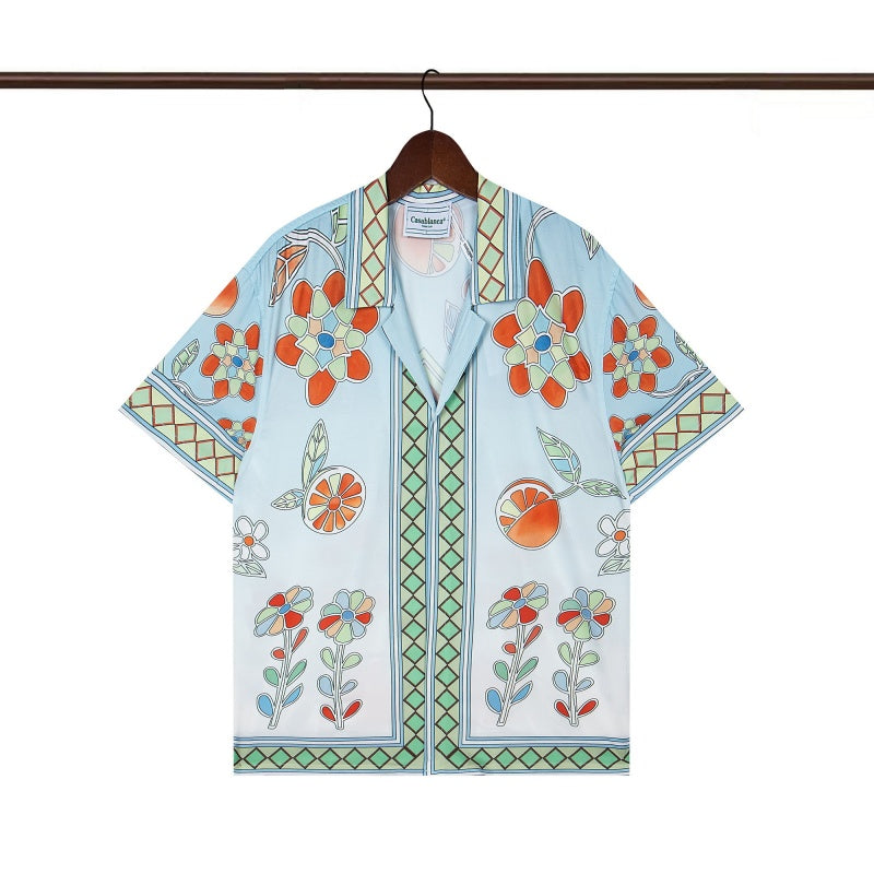 Casablanca Beach Shirt & Shorts Set Casual Summer Vacation/Travel Wear (Sold Separately)