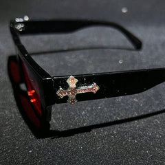 Chrome Hearts Glasses Thick Legs Sunglasses Bouncing Bar Hip Hop