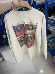 Saint Michael long sleeve shirts Premium-quality pure cotton streetwear for autumn