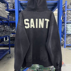 Saint Michael hoodie with printed design - fashionable