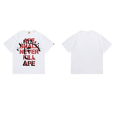 Bathing ape Bape T Shirts High-quality 100% cotton streetwear