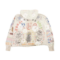 Saint Michael hoodie with printed design - fashionable