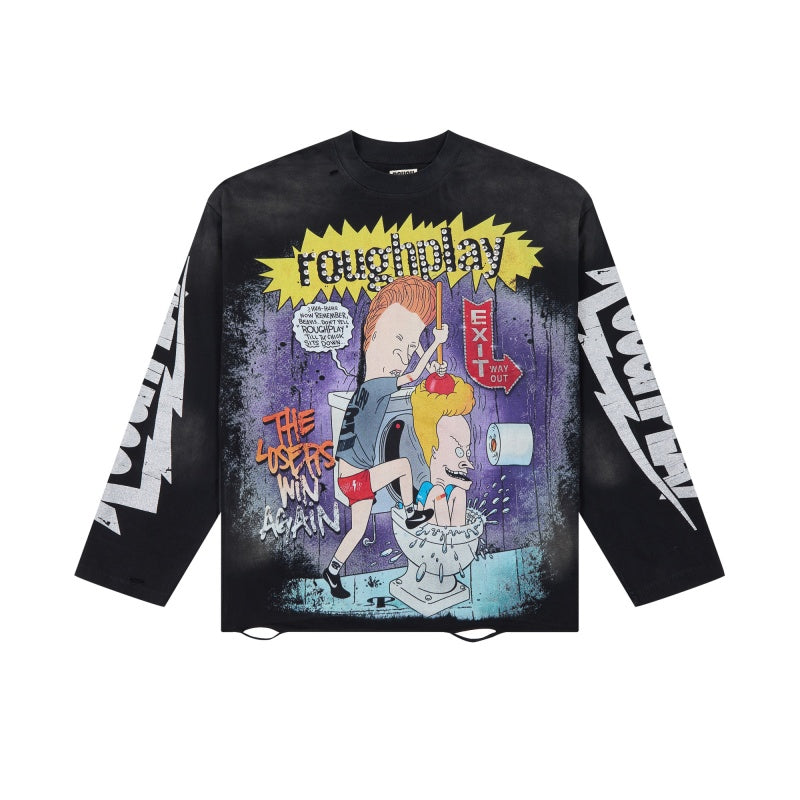 Roughplay Hoodie High-quality pure cotton casual wear for spring and summer