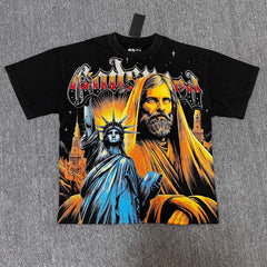 Godspeed T Shirts 100% pure cotton 260g fabric Streetwear fashion