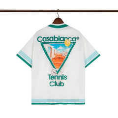 Casablanca Beach Shirt & Shorts Set Casual Summer Vacation/Travel Wear (Sold Separately)