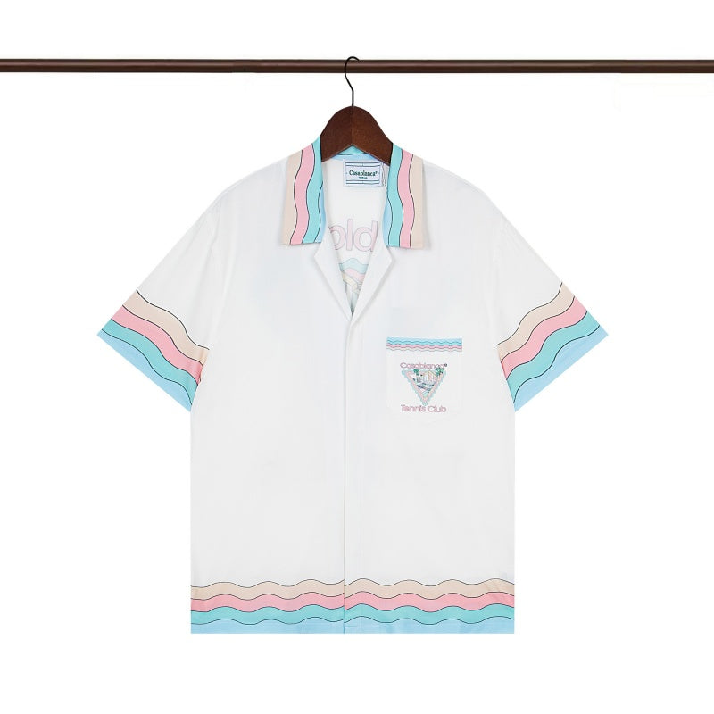 Casablanca Beach Shirt & Shorts Set Casual Summer Vacation/Travel Wear (Sold Separately)