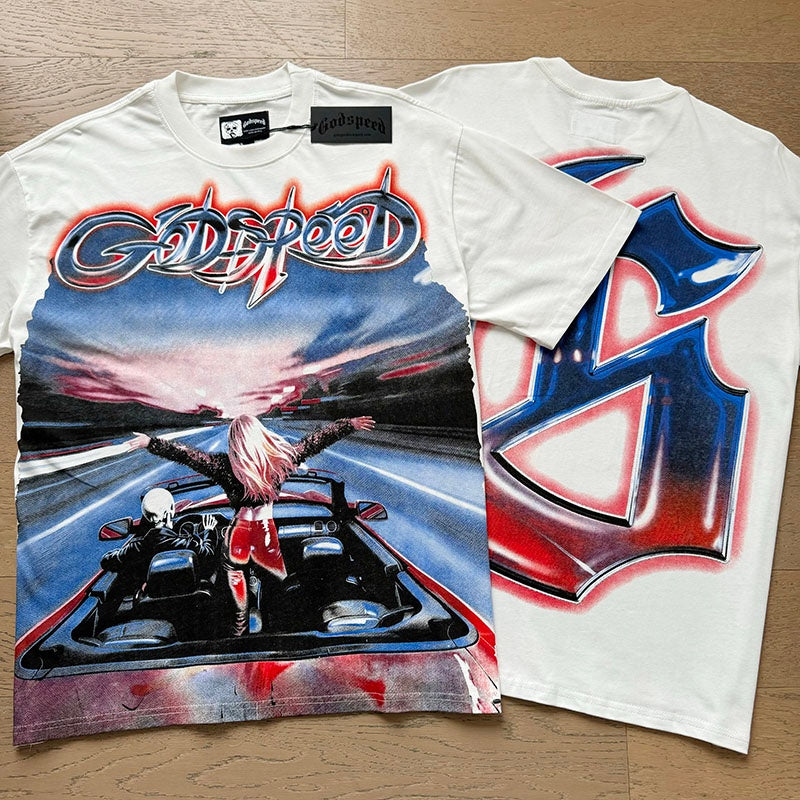 Godspeed T Shirts 100% pure cotton 260g fabric