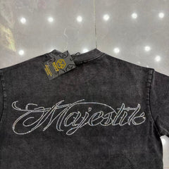 MAJESTIK T Shirts Loose fit 100% cotton