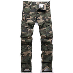 Mens Fashion Jeans camouflage 5708#