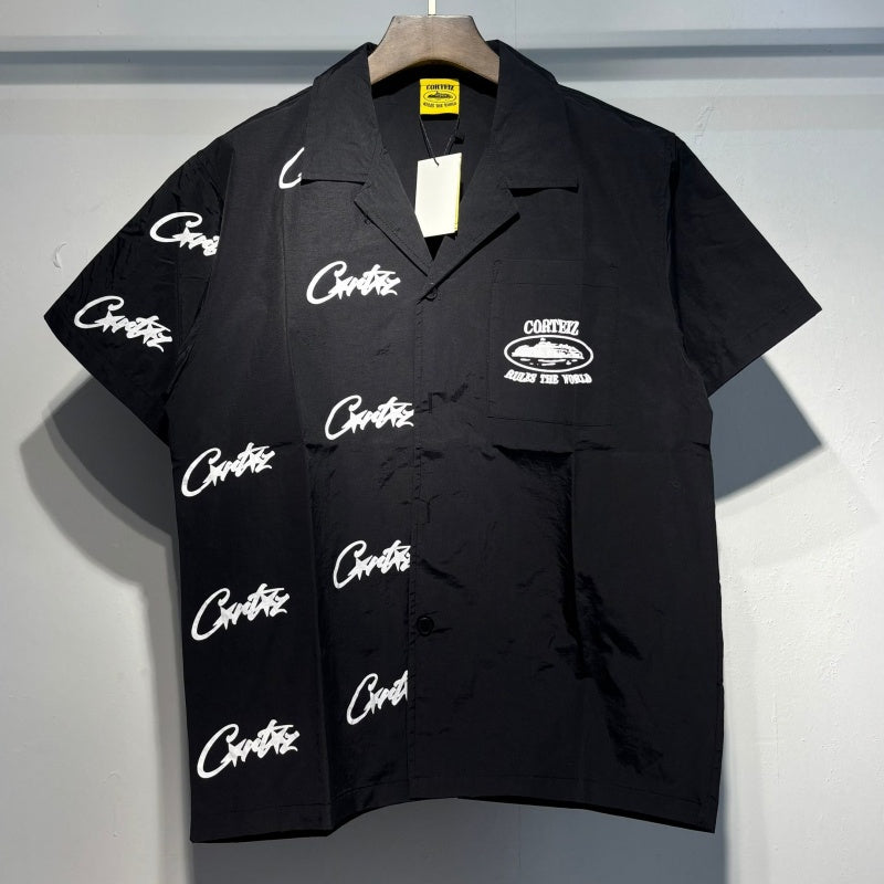 Corteiz Shirt & Shorts Set – Stylish Resort Wear (Top and shorts sold separately)