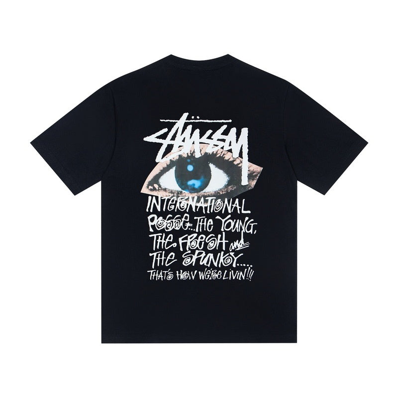 Stussy T shirts High-quality 260g pure cotton double yarn fabric